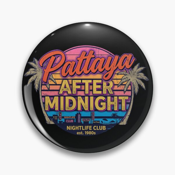 Item preview, Pattaya After Midnight Neon Skyline designed and sold by WildBoysShop.