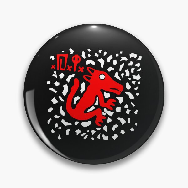 Item preview, Animal Red Silhouette With White Pattern designed and sold by billiasbros.