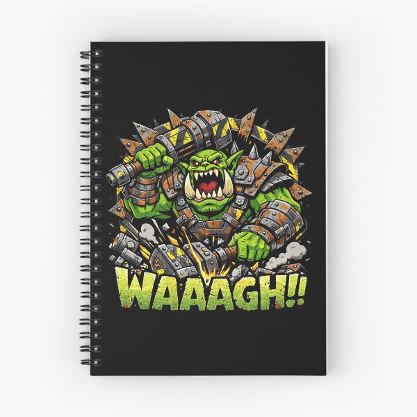 Item preview, Grimdark Ork WAAAGH Battle Cry War Brute designed and sold by Forged in the Warp.