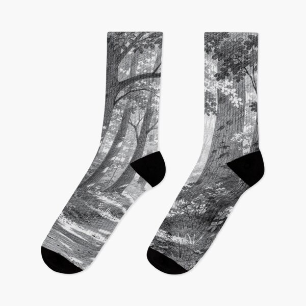 Item preview, Crossing through an undergrowth on the Way of St. James designed and sold by jefboutique6150.