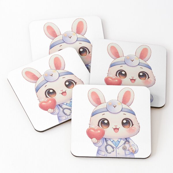 Item preview, Kawaii Bunny Doctor. designed and sold by Lylysun.