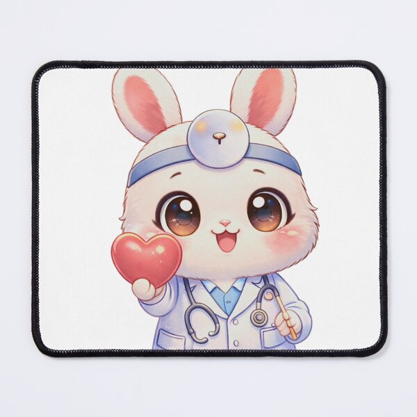 Item preview, Kawaii Bunny Doctor. designed and sold by Lylysun.