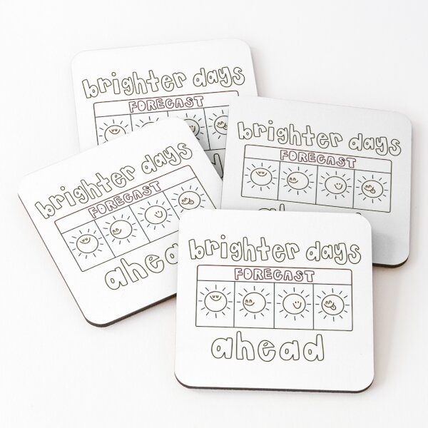 Item preview, brighter days ahead forecast designed and sold by indie cottage.