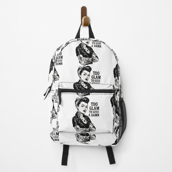Item preview, Rockabella Pin-Up: Outlaw Tattoo Girl & Leather Jacket designed and sold by Pineapple-Tree.