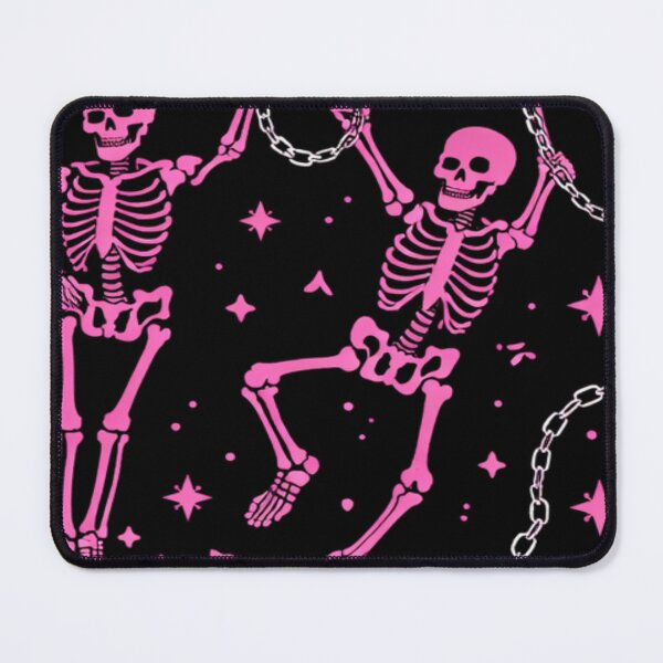 Item preview, Pink boogieing skeletons designed and sold by endlessDoodler.