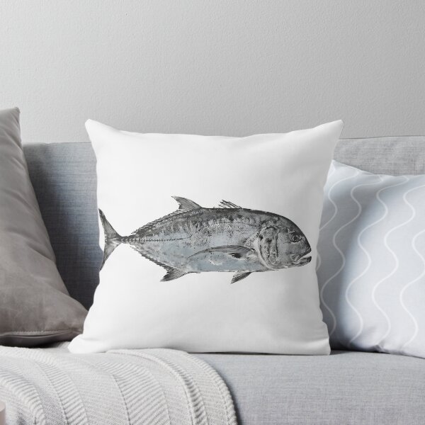 Item preview, Gyotaku of Trevally designed and sold by INKEDOCEAN.