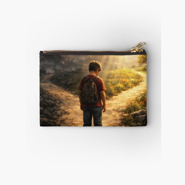Item preview, Light vs Darkness Path Poster – Spiritual Journey Wall Art, Faith Choice, Christian Inspirational  designed and sold by stylishdzign.