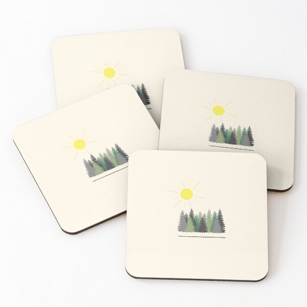 Item preview, Forest Pine Trees – Minimal Nature Design designed and sold by J-Nature-Vibes.