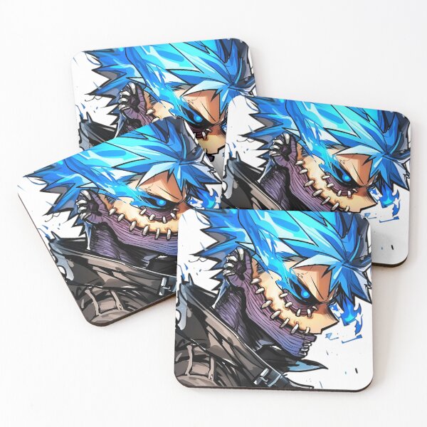 Item preview, Blue Flame Anime Villain Aesthetic – Dark Anime Character Streetwear Design designed and sold by Dyan4.