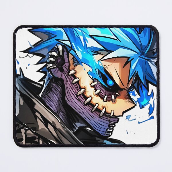 Item preview, Blue Flame Anime Villain Aesthetic – Dark Anime Character Streetwear Design designed and sold by Dyan4.