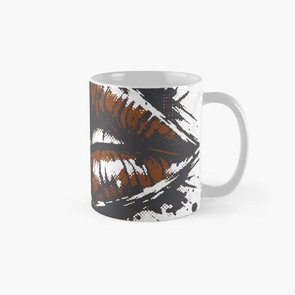 Item preview, A fragmented grunge interpretation of kissing lips. The rough brush textures create a bold modern street graphic. designed and sold by Dejbar.