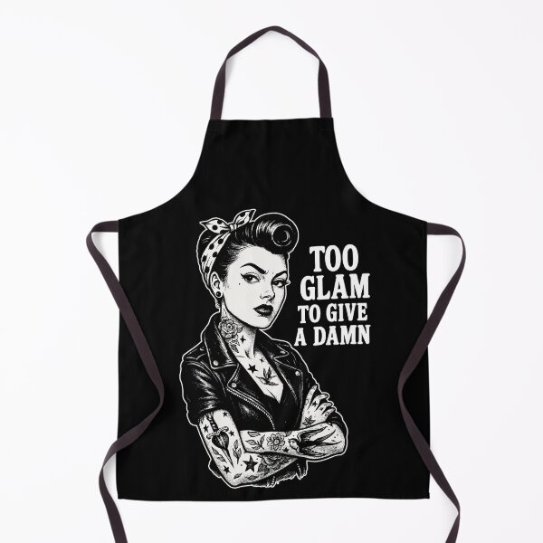 Item preview, Rockabella Pin-Up: Outlaw Tattoo Girl & Leather Jacket designed and sold by Pineapple-Tree.