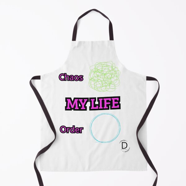 Item preview, Copy of Chaos vs Order - My Life My Rules Pop Art designed and sold by TheItaliandilemma.