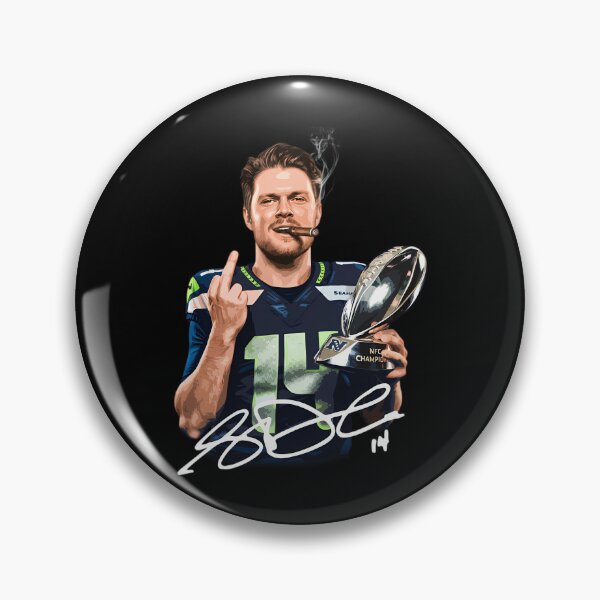 Item preview,  Sam Darnold Middle Finger Meme designed and sold by Feluceo.