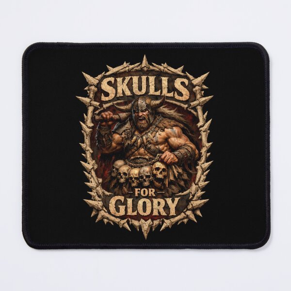 Item preview, Skulls For Glory Barbarian Trophy Hunter designed and sold by Forged in the Warp.
