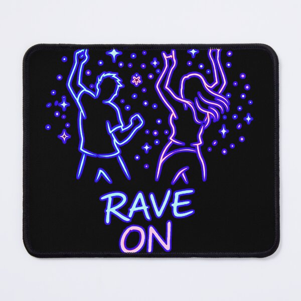 Item preview, Rave On Neon Dancers – Minimalist Festival & Rave Graphic Design designed and sold by leyfinder.