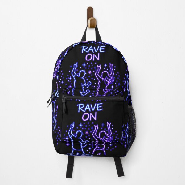 Item preview, Rave On Neon Dancers – Minimalist Festival & Rave Graphic Design designed and sold by leyfinder.