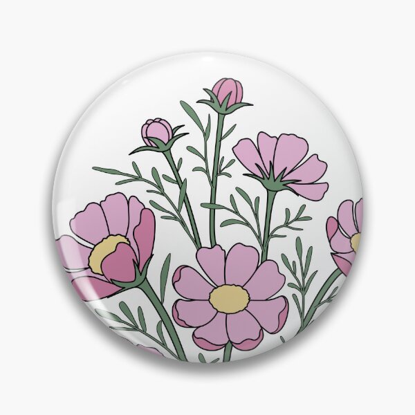 Item preview, October Birth Month Flower: Cosmos designed and sold by storieslanguage.