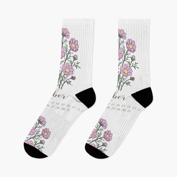 Item preview, October Birth Month Flower: Cosmos designed and sold by storieslanguage.