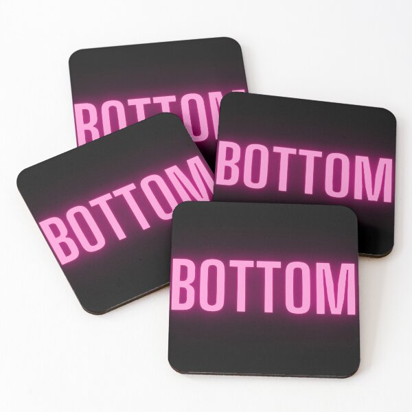 Item preview, Neon Pink Bottom – Funny Gay Pride Gift | LGBT Bottom T-Shirt | Glow Up Series designed and sold by BearLoveDesign.