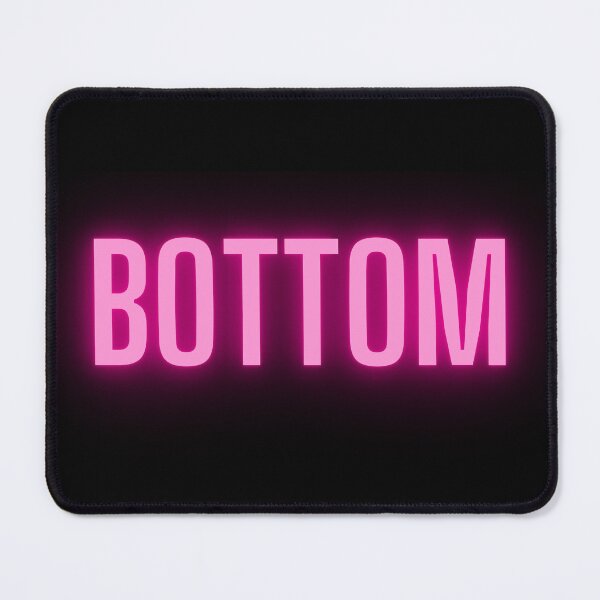 Item preview, Neon Pink Bottom – Funny Gay Pride Gift | LGBT Bottom T-Shirt | Glow Up Series designed and sold by BearLoveDesign.