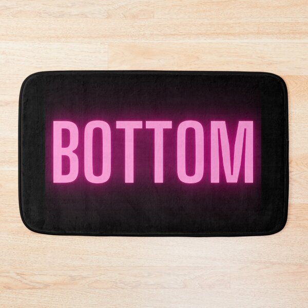 Item preview, Neon Pink Bottom – Funny Gay Pride Gift | LGBT Bottom T-Shirt | Glow Up Series designed and sold by BearLoveDesign.