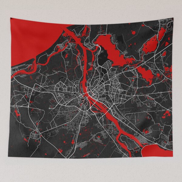 Item preview, Riga City Map of Latvia - Oriental designed and sold by deMAP.