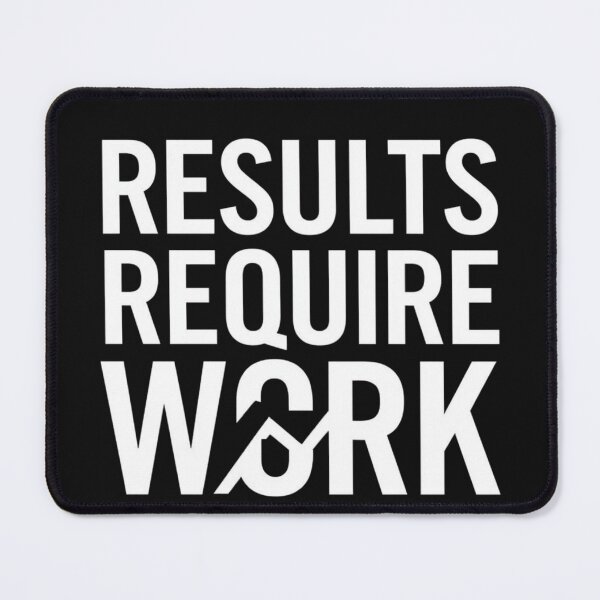 Item preview, Results Require Work Motivation Shirt | Fitness Mindset Tee designed and sold by guchieworldcollection.