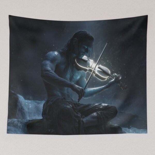 Item preview, The Nøkk by the Waterfall designed and sold by NordicDreams.
