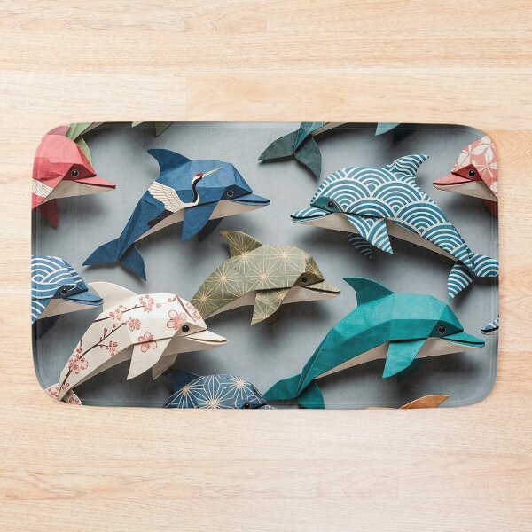 Item preview, Dolphin in Origami Flow  designed and sold by Vanich-Panich.