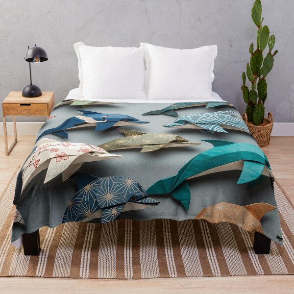Item preview, Dolphin in Origami Flow  designed and sold by Vanich-Panich.