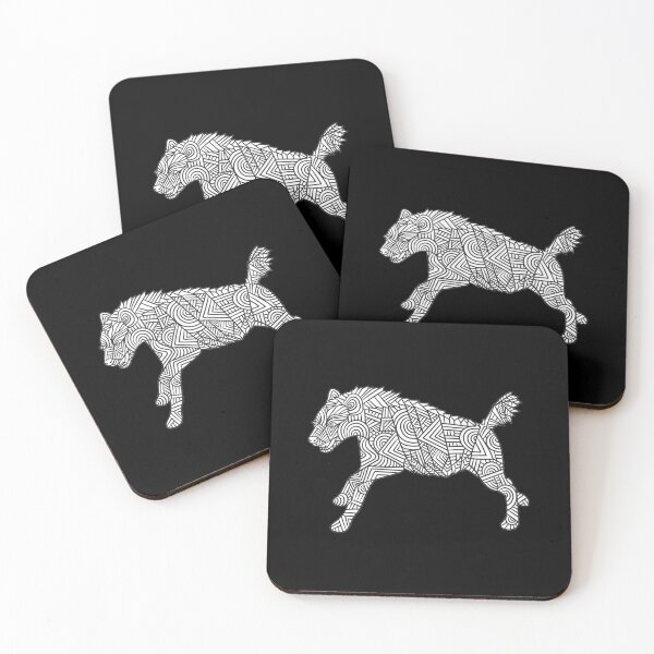 Item preview, Mandala Hyena Geometric Animal Boho Mandala Design designed and sold by Animalith.
