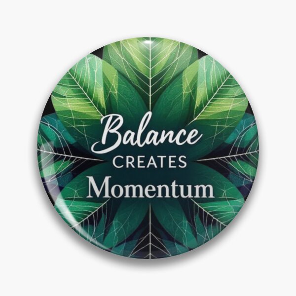 Item preview, Balance Creates Momentum Emerald Symmetry Design On designed and sold by DesigntshirtWB.