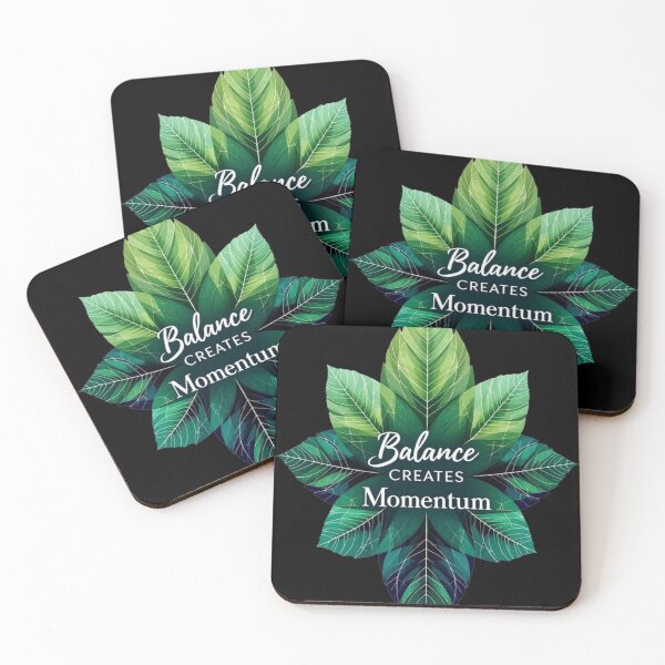 Item preview, Balance Creates Momentum Emerald Symmetry Design On designed and sold by DesigntshirtWB.
