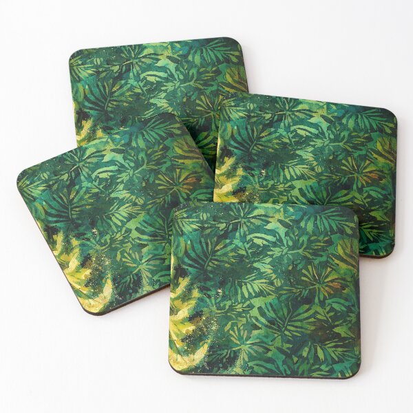 Item preview, Emerald Jungle Leaves designed and sold by optimusprime39.