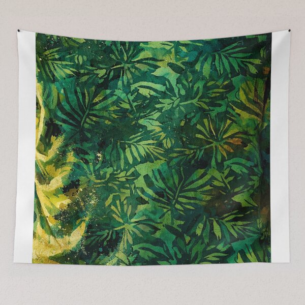 Item preview, Emerald Jungle Leaves designed and sold by optimusprime39.