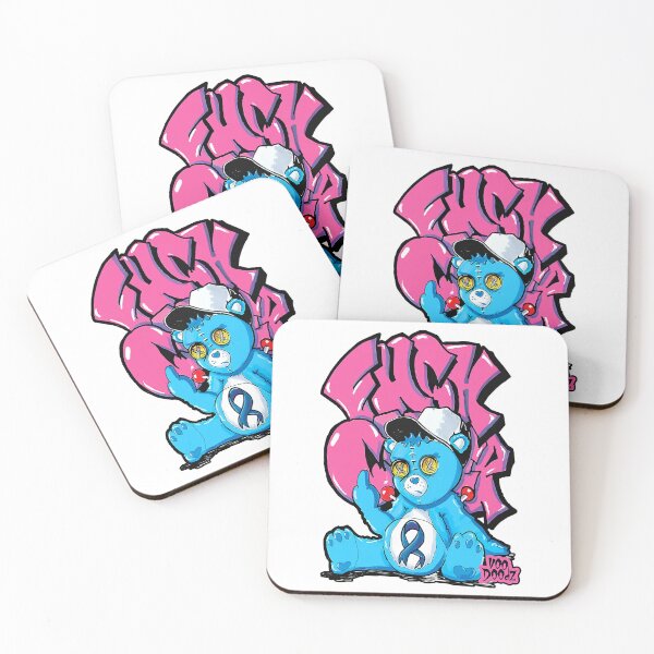 Item preview, FN Cancer Bear Ribbon Cancer Awareness designed and sold by RDGNR.