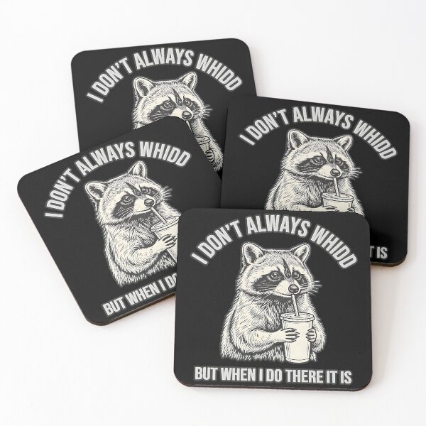 Item preview, I Don't Always Whoop Funny Racoon designed and sold by FaunaJam.