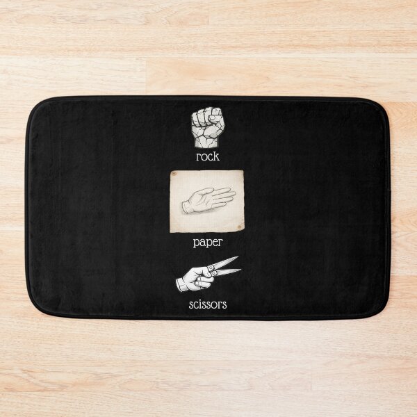 Item preview, Rock Paper Scissors - Minimalist Classic Hand Game Design designed and sold by CyrilloArt.