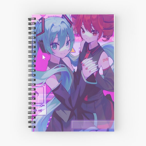 Item preview, Kasane Teto and Hatsune Miku Mouse Pad Vocaloid Anime Fan Art designed and sold by RadiantGraphics.
