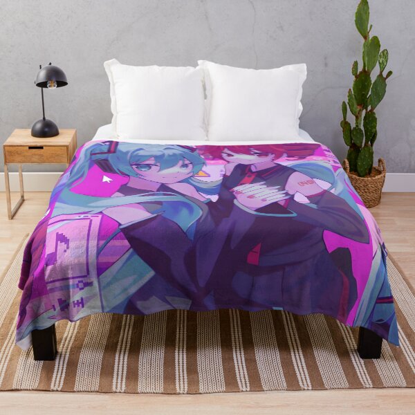 Item preview, Kasane Teto and Hatsune Miku Mouse Pad Vocaloid Anime Fan Art designed and sold by RadiantGraphics.