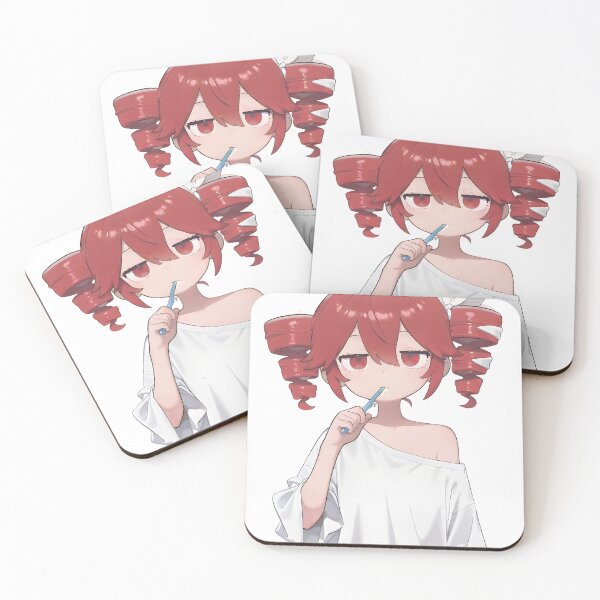 Item preview, Kasane Teto Vocaloid Anime pillow Japanese Aesthetic Wall Art designed and sold by RadiantGraphics.