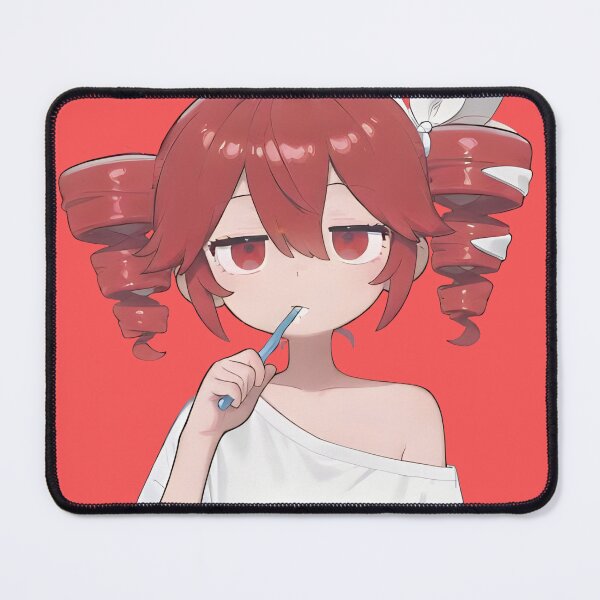 Item preview, Kasane Teto Vocaloid Anime pillow Japanese Aesthetic Wall Art designed and sold by RadiantGraphics.