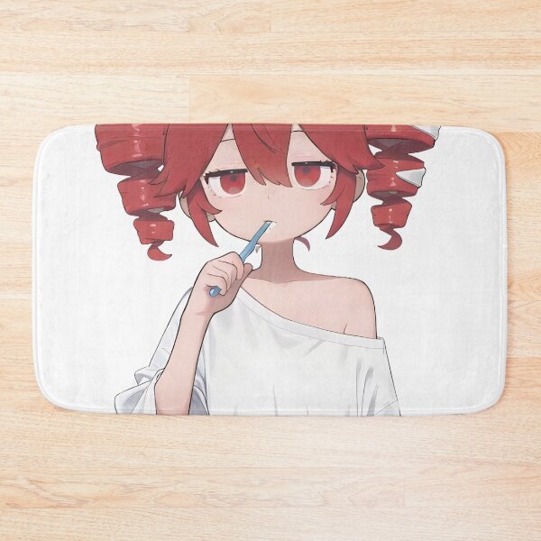 Item preview, Kasane Teto Vocaloid Anime pillow Japanese Aesthetic Wall Art designed and sold by RadiantGraphics.