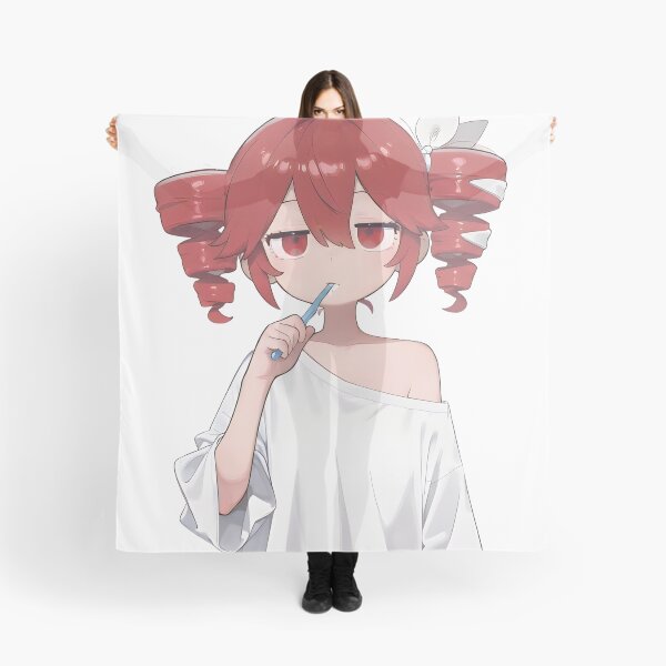 Item preview, Kasane Teto Vocaloid Anime pillow Japanese Aesthetic Wall Art designed and sold by RadiantGraphics.