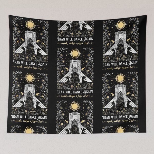 Item preview, Iran Will Dance Again Free Iran Solidarity Men Women designed and sold by RDGNR.