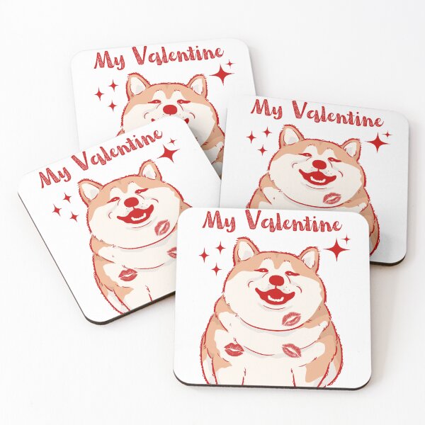 Item preview, My Dog Is My Valentine – Funny Dog Lover Valentine Design designed and sold by kpwi_maduwanthi.