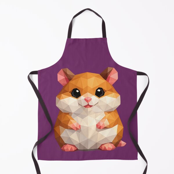 Item preview, Cute Low Poly Geometric Hamster Illustration designed and sold by AndreBarnard.