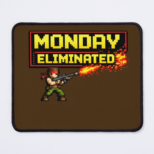 Item preview, Retro Gamer Monday Eliminated Pixel Gaming T-Shirt designed and sold by eragon541289.