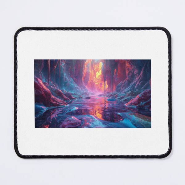 Item preview, Psychedelic Cave Melting Colorful designed and sold by JenkoStudios.